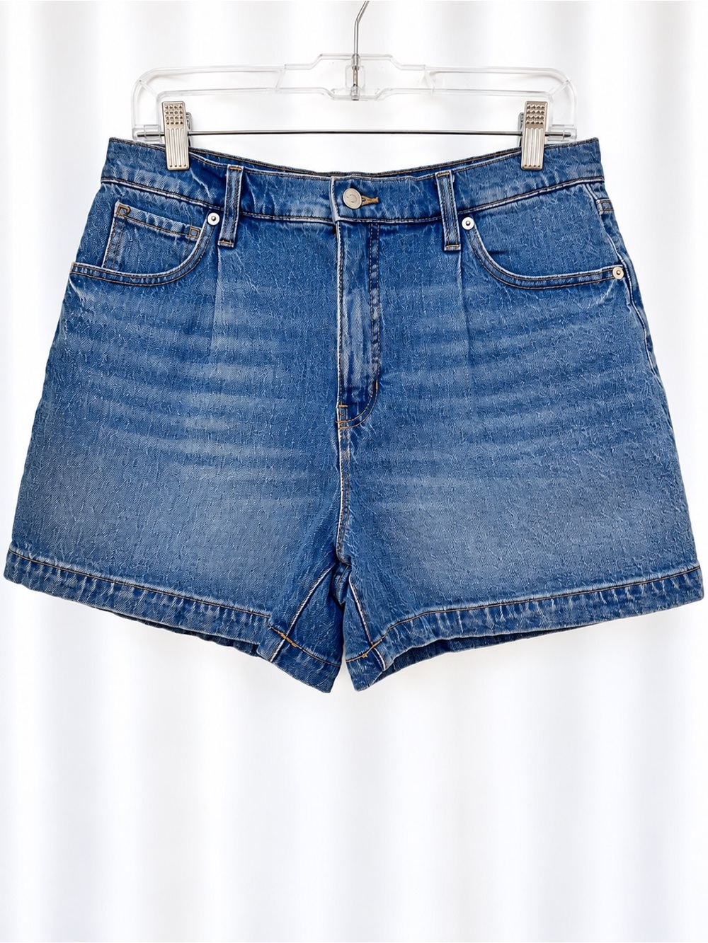 Banana Republic Medium Blue Denim High-Rise Shorts